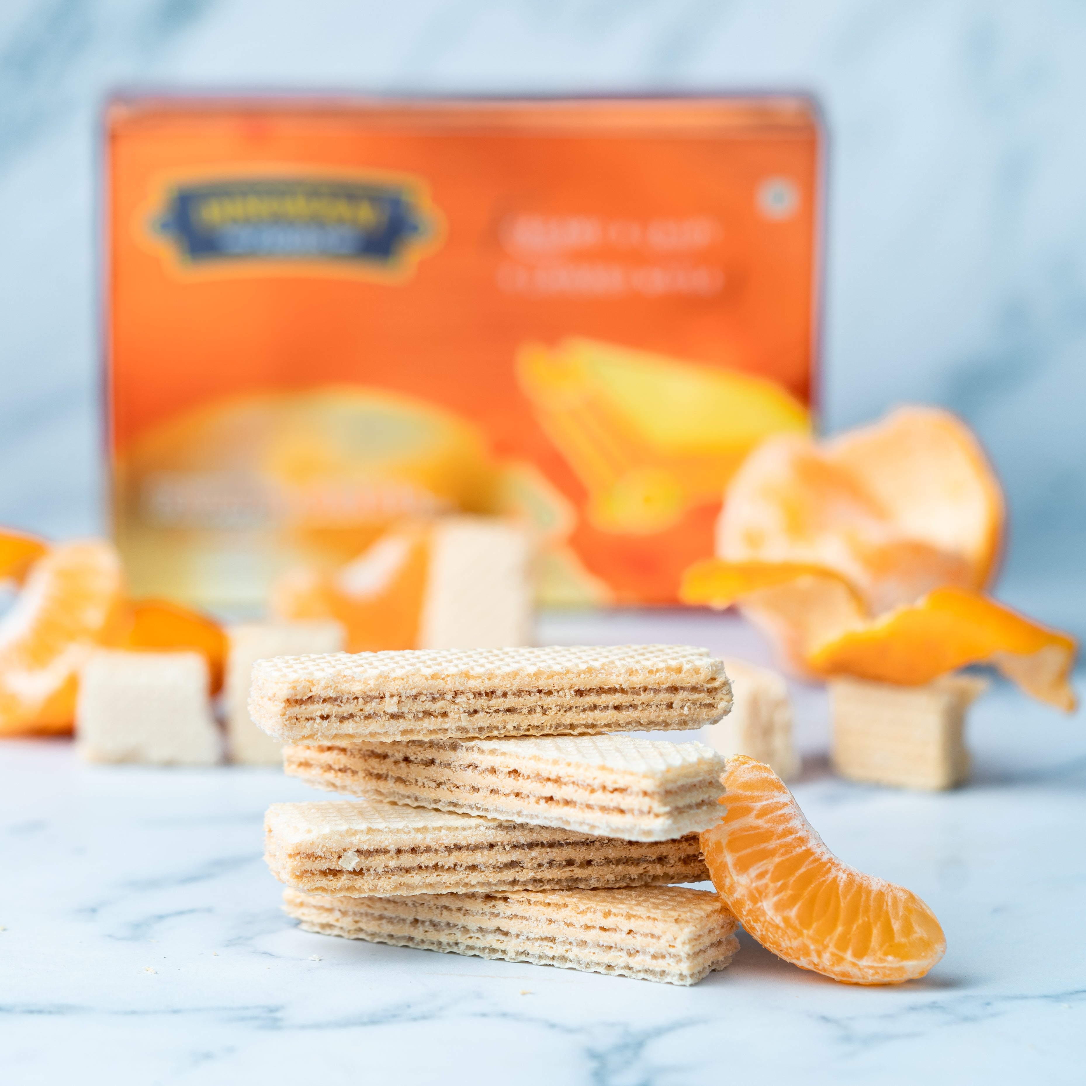 Fruitful Orange Wafer (Pack Of 4)