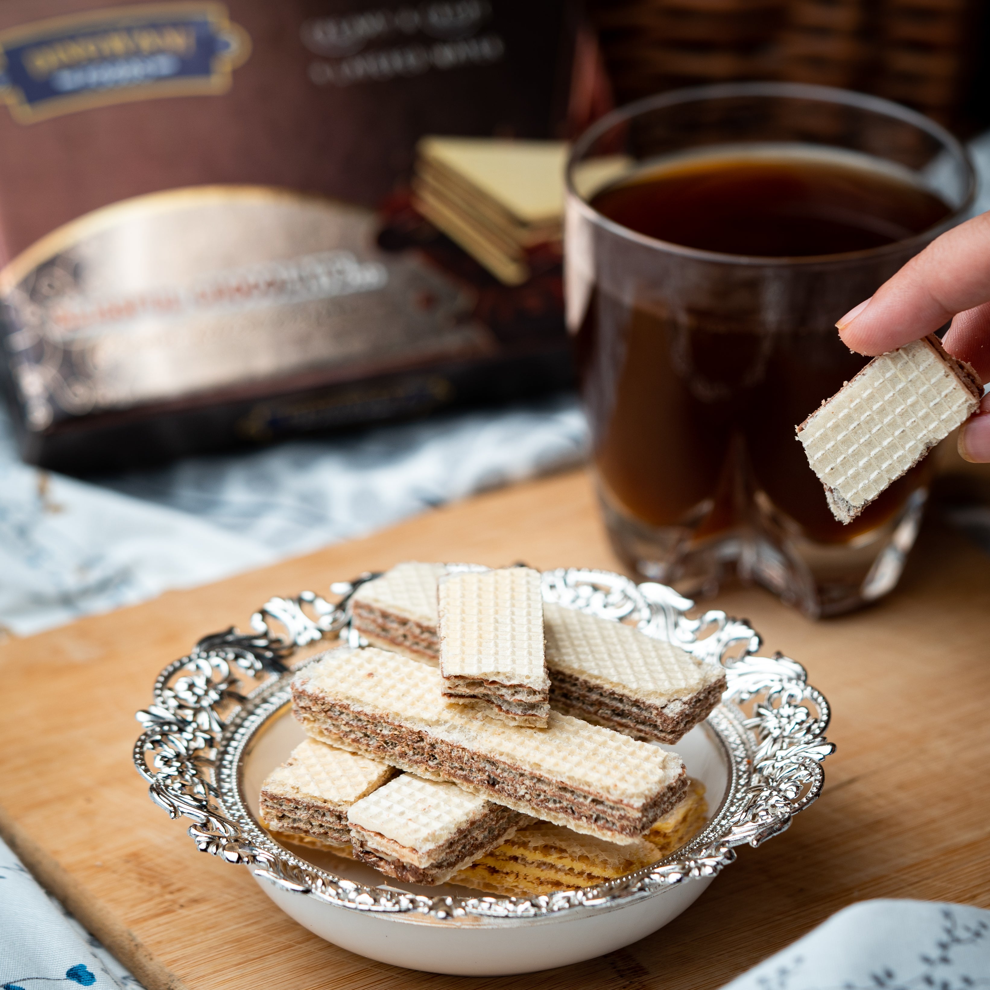 Blissful Chocolate Wafer (Pack Of 4)