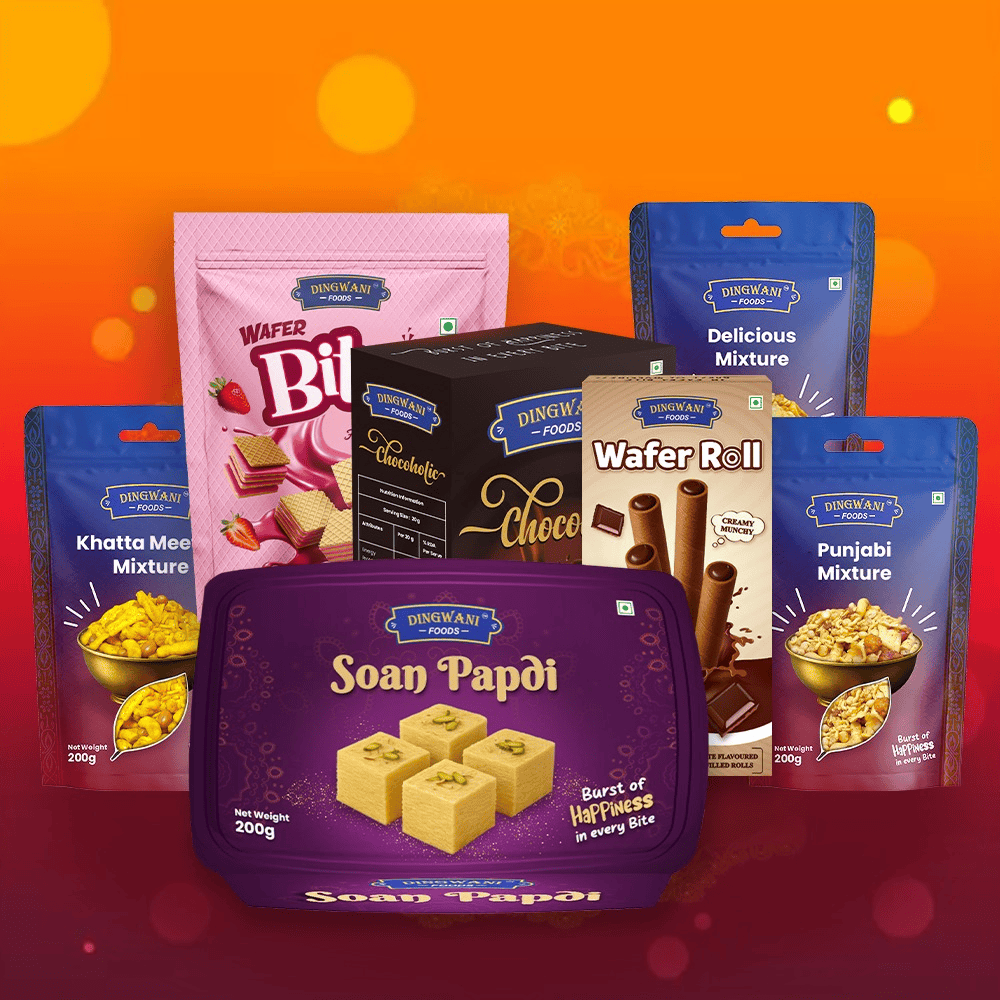 Treat of Happiness Premium Hamper – Sweet & Savory Festive Delights (Pack of 2)