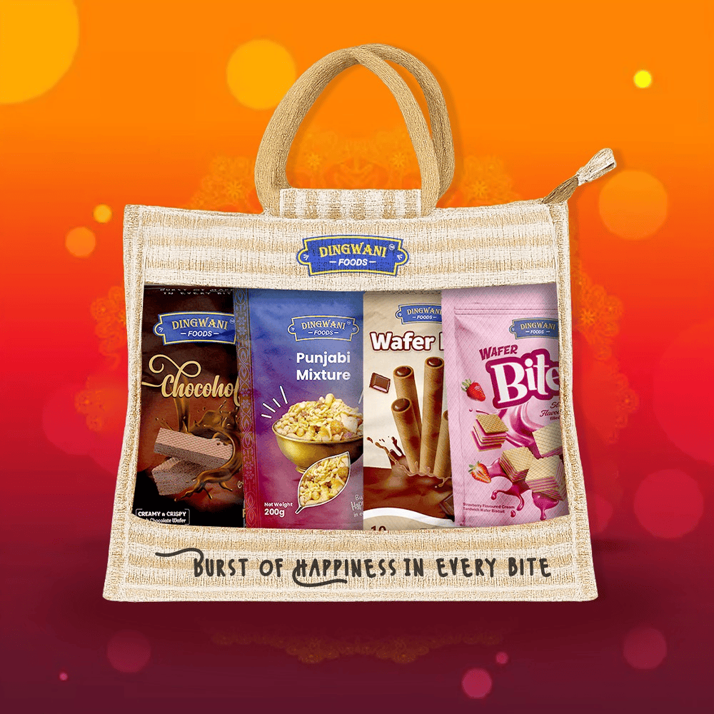 Treat of Happiness Premium Hamper – Sweet & Savory Festive Delights (Pack of 2)