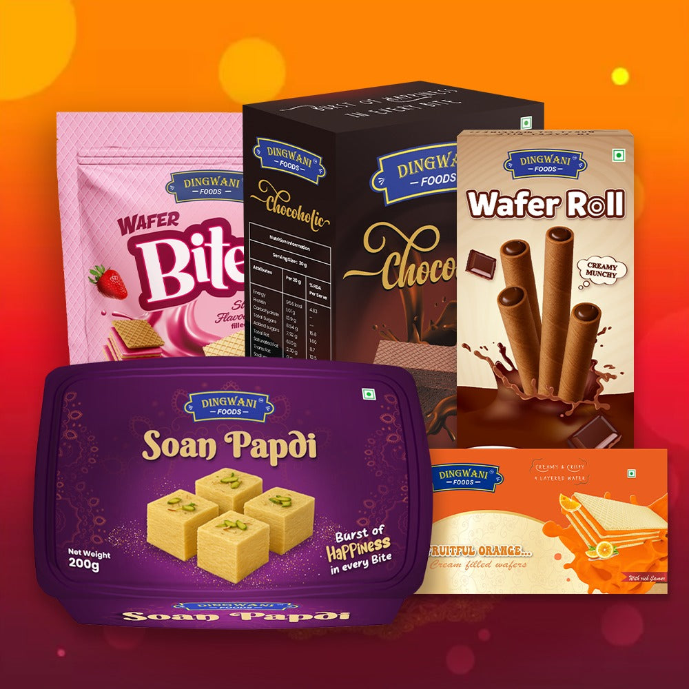 Treat of Happiness Premium Hamper – Sweet & Savory Festive Delights (Pack of 2)